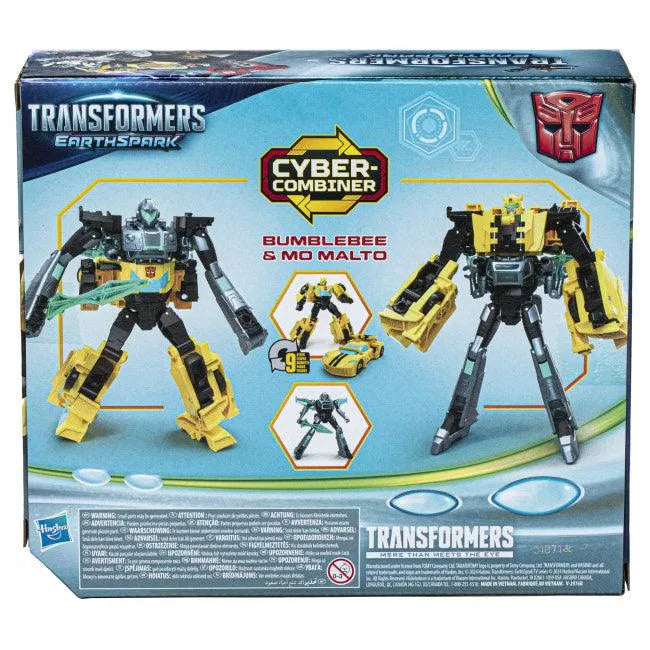 26462 Transformers EarthSpark Cyber-Combiner: Bumblebee and Mo Malto - Hasbro - Titan Pop Culture