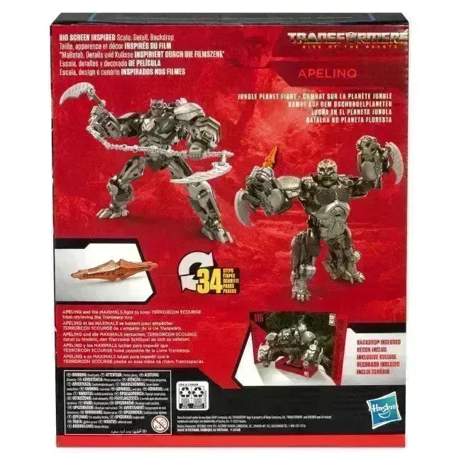 28030 Transformers Studio Series Leader Class: Rise of the Beasts Apelinq - Hasbro - Titan Pop Culture