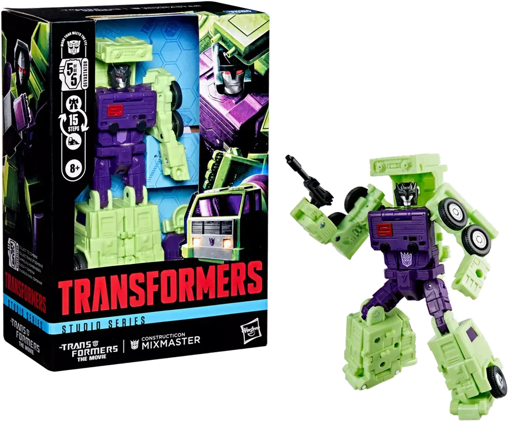 28684 Transformers Studio Series Voyager Class The Transformers: The Movie Constructicon Mixmaster - Hasbro - Titan Pop Culture