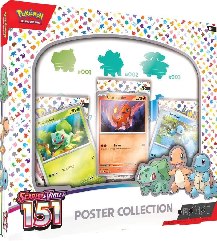 290-85316 POKEMON TCG Scarlet & Violet 151 Poster Collection - Pokemon - Titan Pop Culture