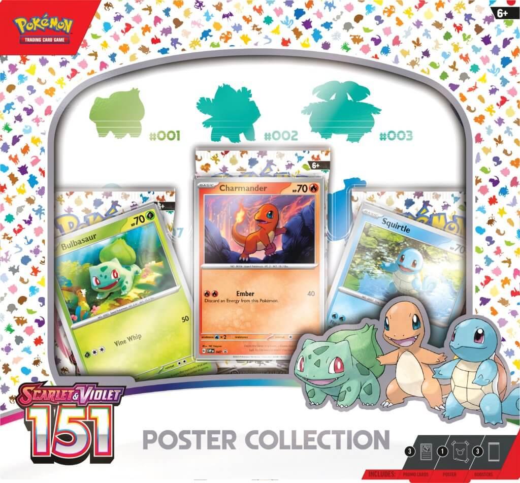 290-85316 POKEMON TCG Scarlet & Violet 151 Poster Collection - Pokemon - Titan Pop Culture