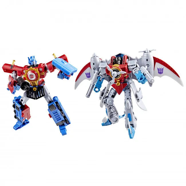 29844 Transformers Timelines Comic Edition: Optimus Prime and Starscream - Hasbro - Titan Pop Culture