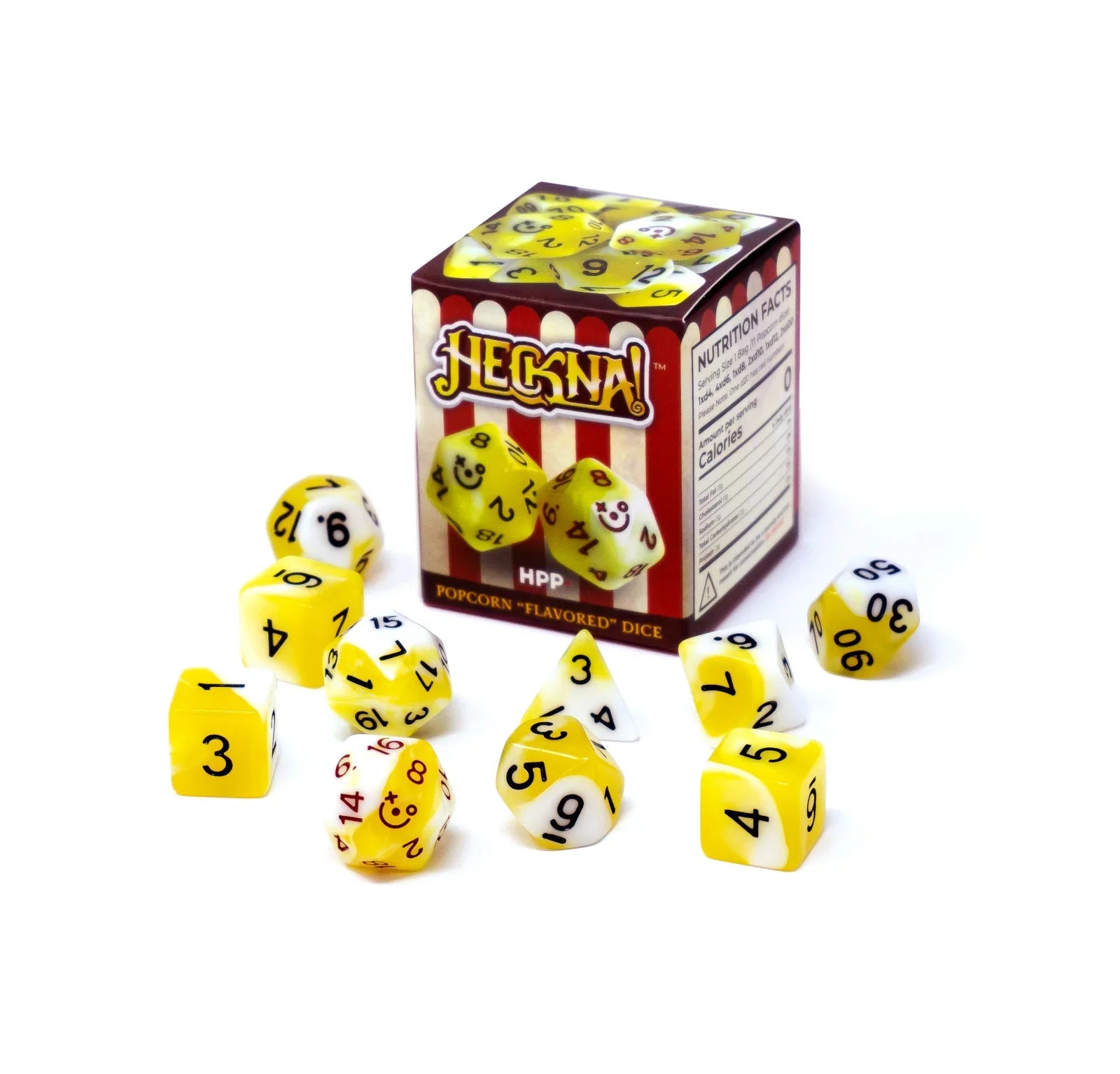 Heckna - Popcorn Flavored Dice