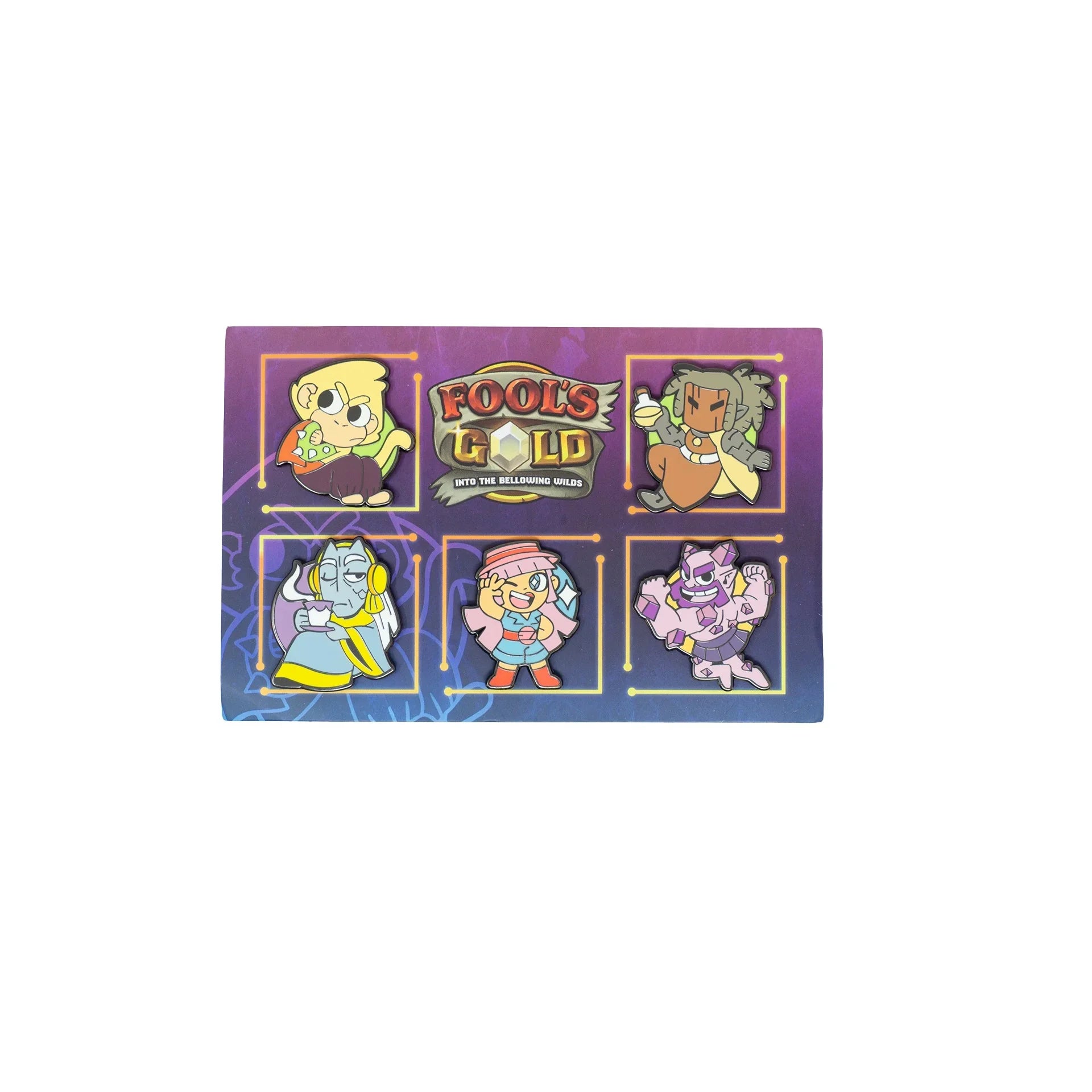 Fool's Gold Pin Set A - Fool's Gold Crew