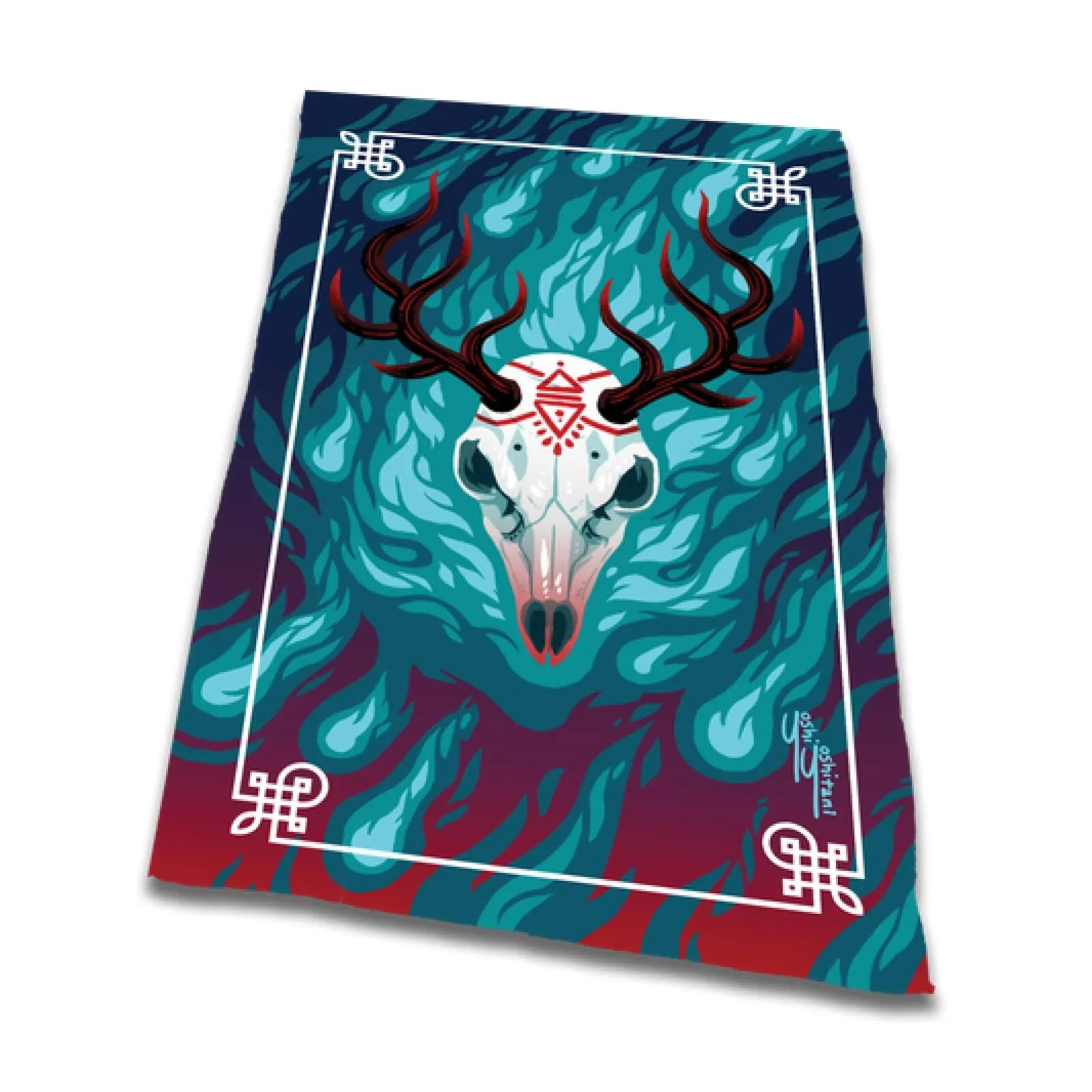 Fablemaker's Deck Of Many Things - Reading Mat - Skull