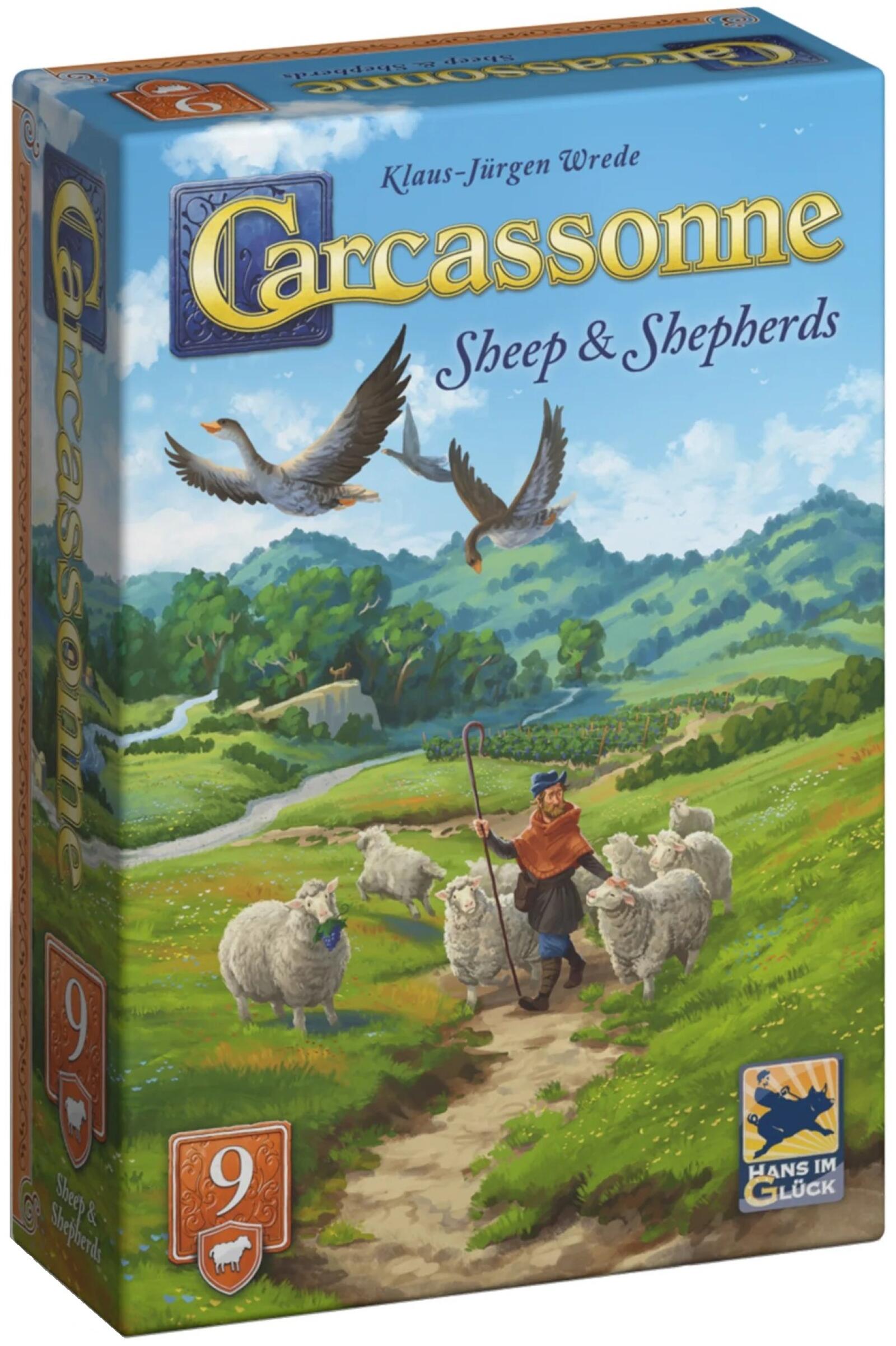 Carcassonne Expansion 9 - Sheep and Shepherds (2025 Redesign)