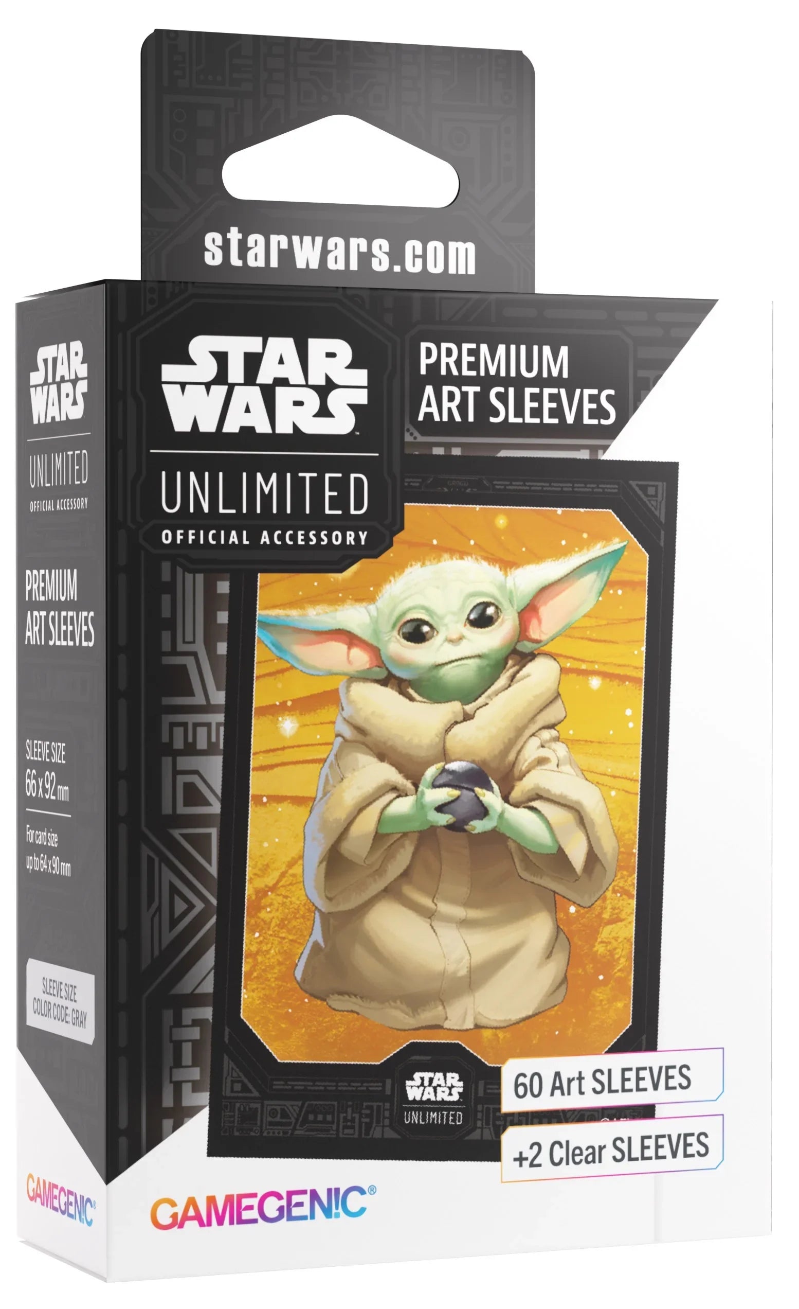 Gamegenic Star Wars Unlimited Premium Art Sleeves - Grogu