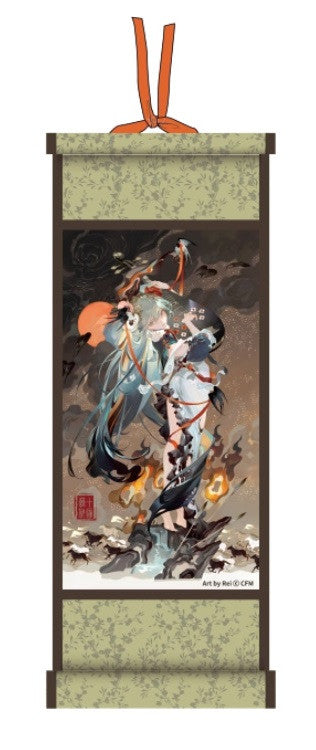 Hatsune Miku Shimian Maifu Version Hatsune Miku Scroll Inspired Mini Tapestry Shimian Maifu Version