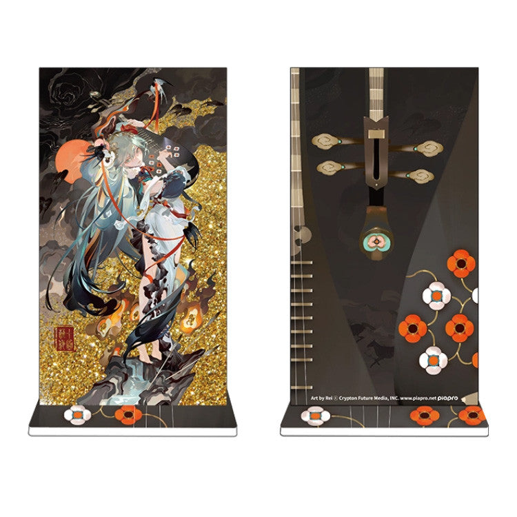 Hatsune Miku Shimian Maifu Version Hatsune Miku Big Glitter Acrylic Block Shimian Maifu Version