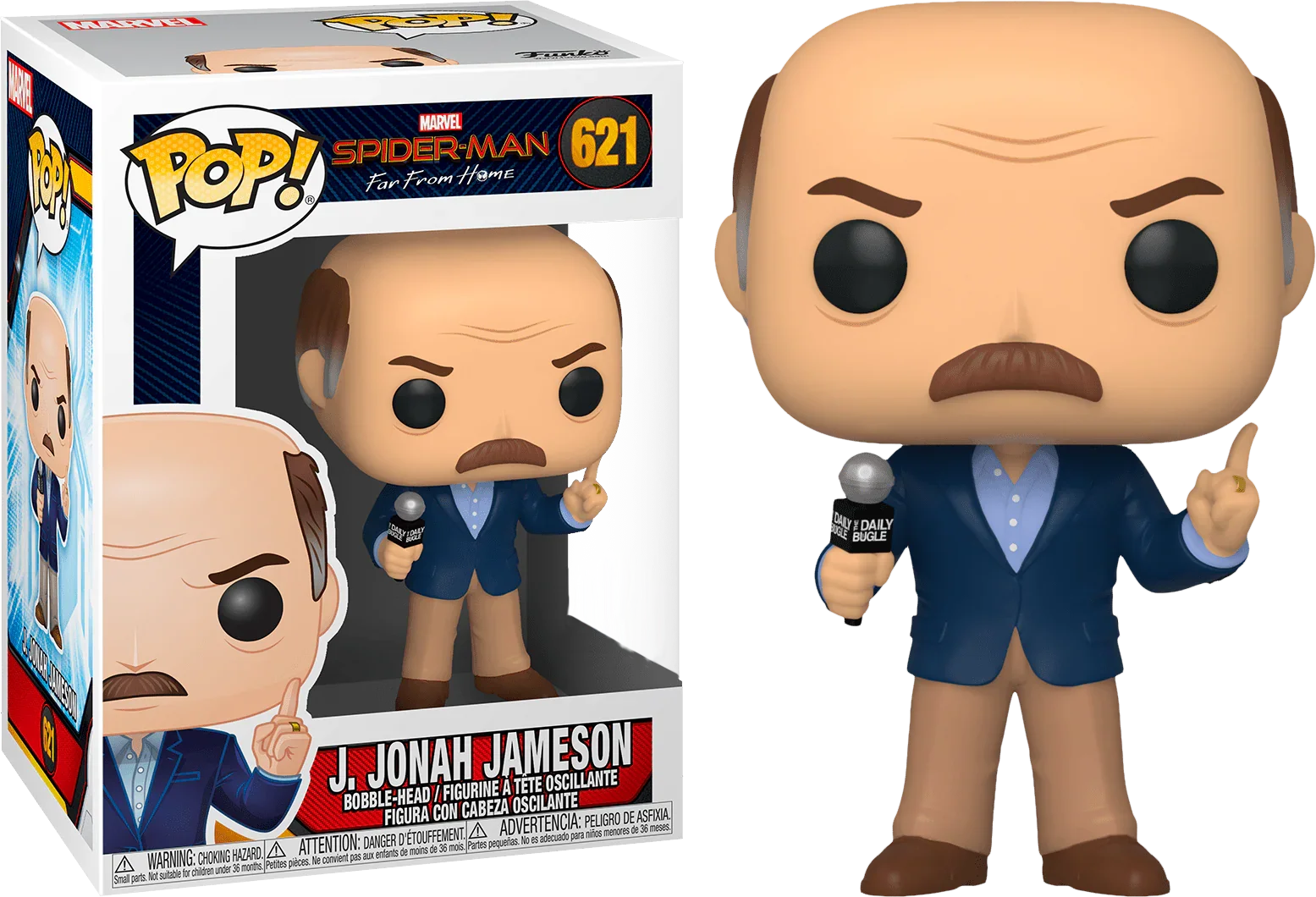 Spider-Man: Far From Home - J. Jonah Jameson US Exclusive Pop! Vinyl [RS]