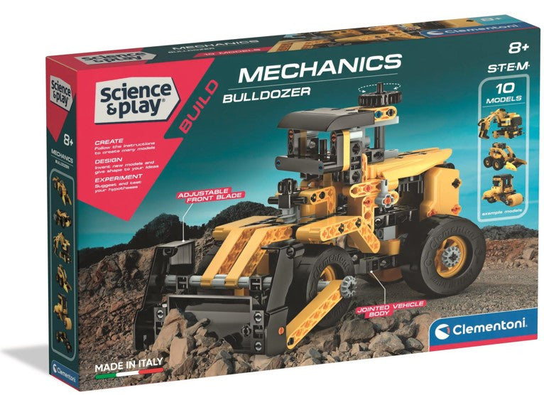 Clementoni Science & Play Mechanical Lab - Bulldozer