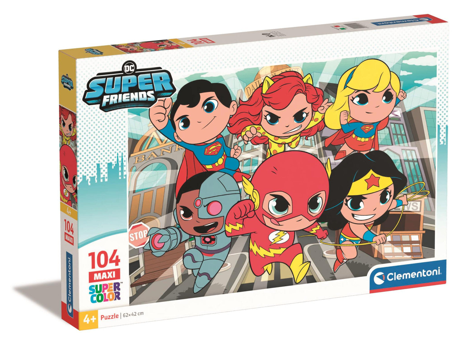 Clementoni Puzzle DC Comics Maxi 104 Pieces