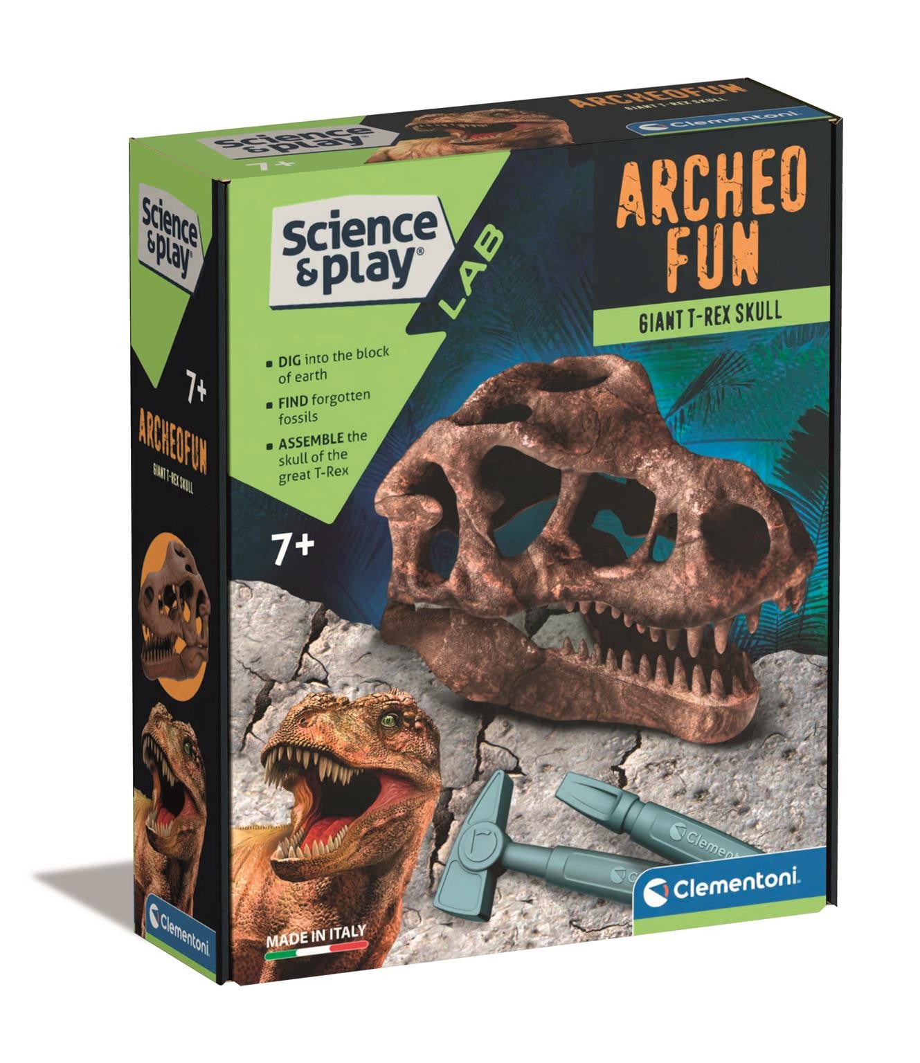 Clementoni Giant Skull T Rex Dig Kit