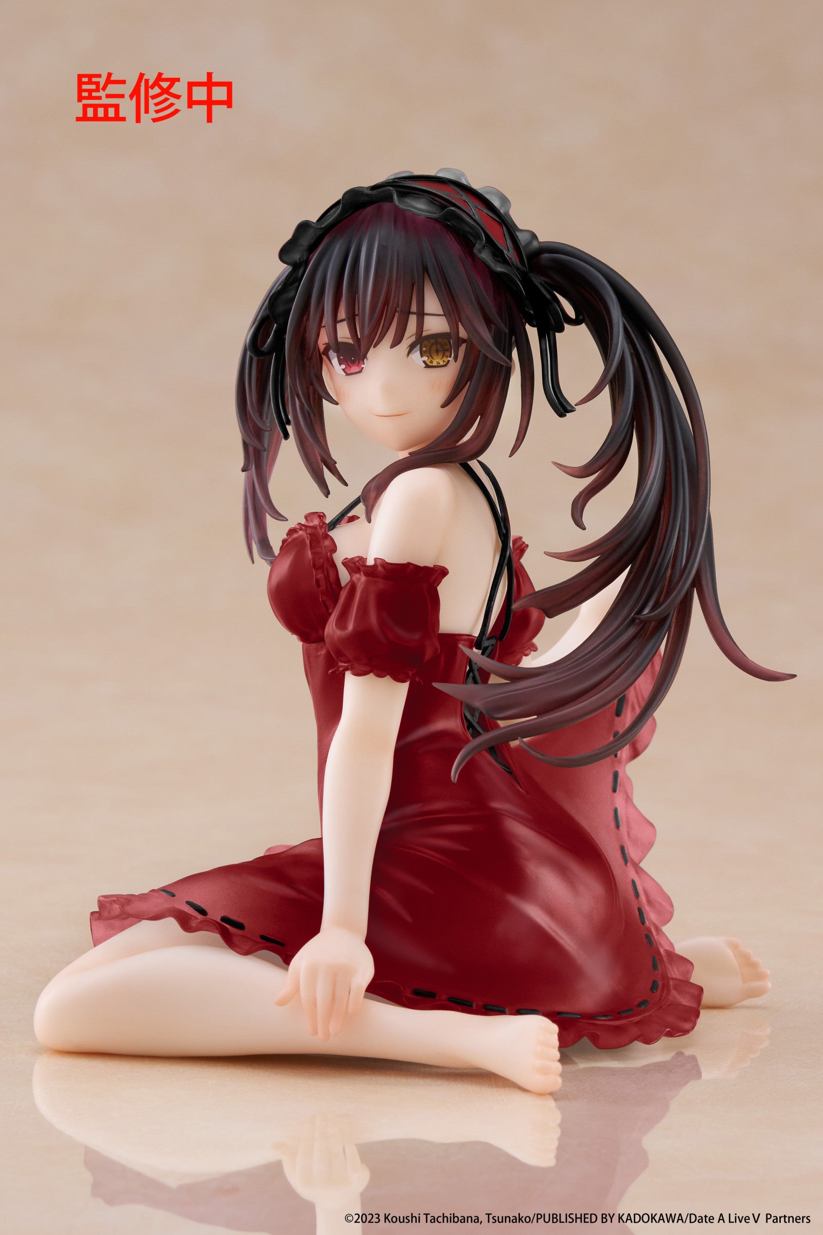 Date A Live V Desktop Cute Figure Kurumi Tokisaki (Nightwear Version) (re-run)