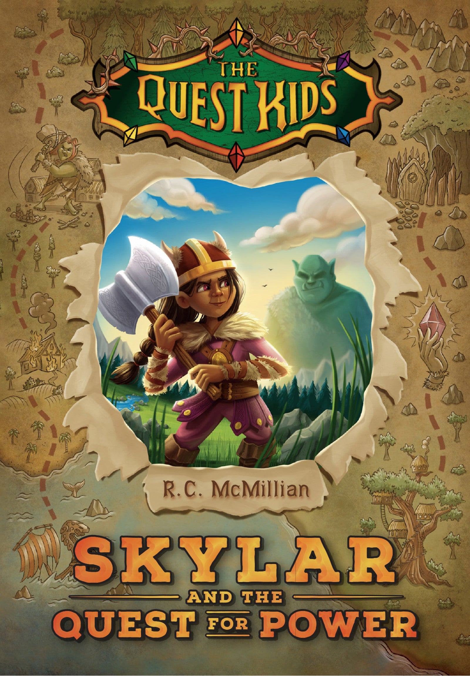 Skylar and the Quest for Power (The Quest Kids Book 1)