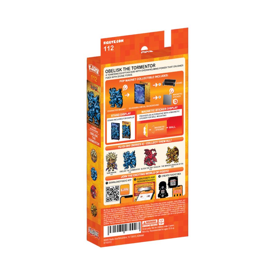 Yu-Gi-Oh! - Obelisco el Atormentador 4.3" FIGGYZ