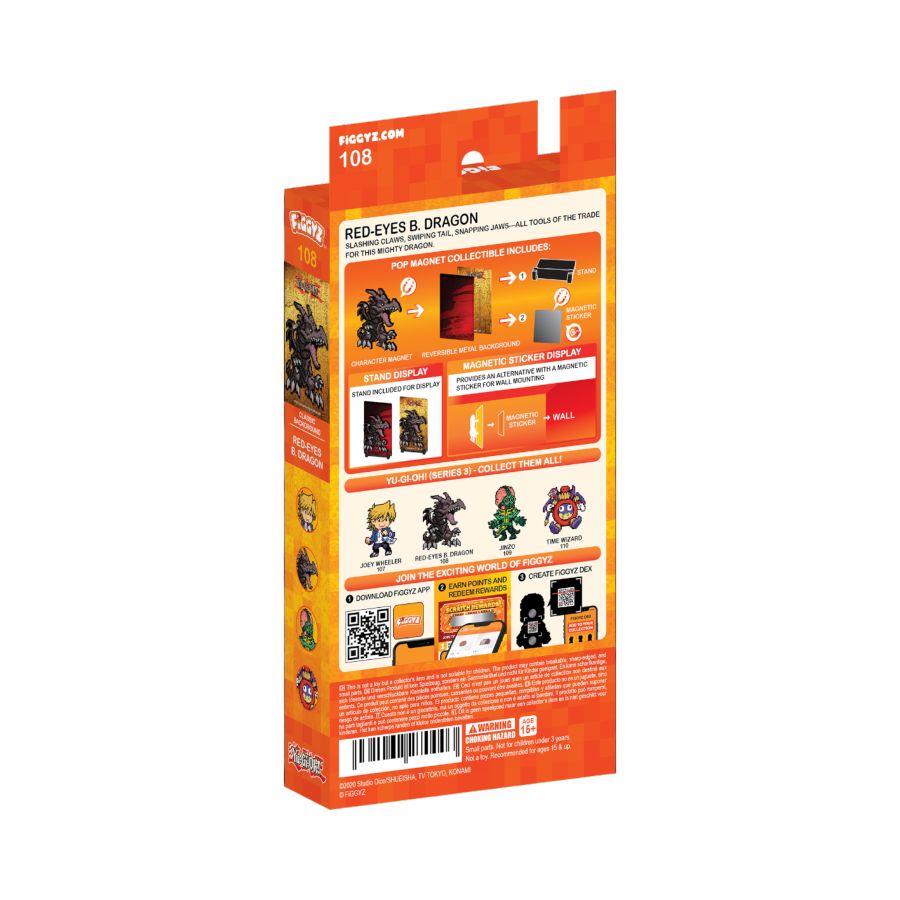 Yu-Gi-Oh! - Dragón Negro de Ojos Rojos 4.3" FIGGYZ