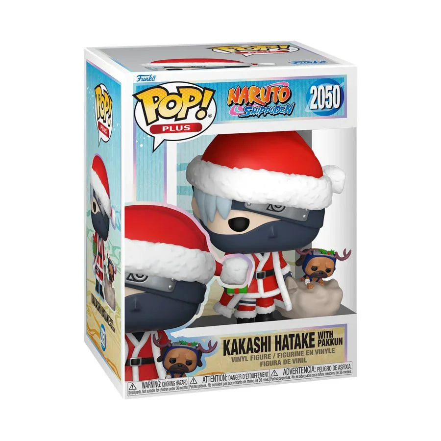 Naruto - Kakashi Hatake con Pakkun (Vacaciones) Pop! Más