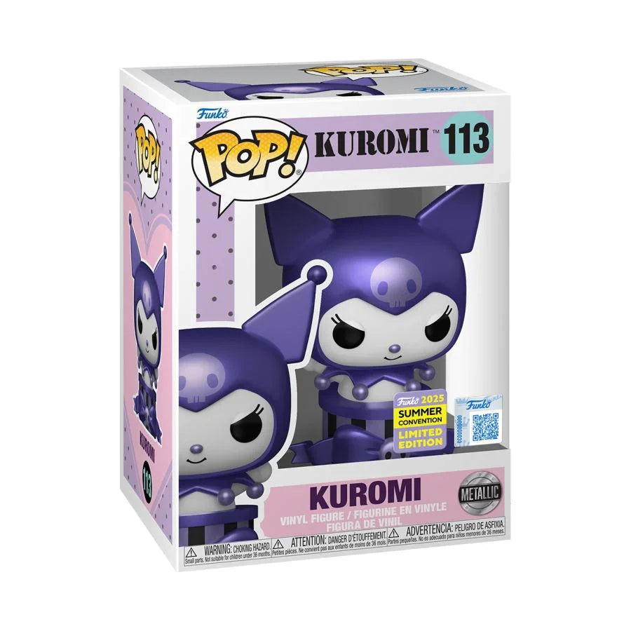 Hello Kitty - Kuromi Purple Metallic SDCC 2025 Exclusive Pop! Vinyl [RS]