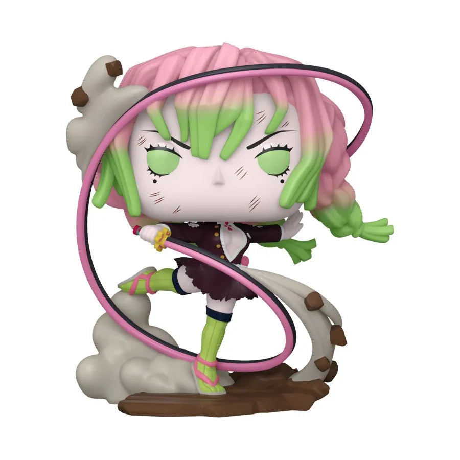 Demon Slayer - Mitsuri Kanroji (con espada) Figura Pop! Plus exclusiva de EE. UU. [RS]
