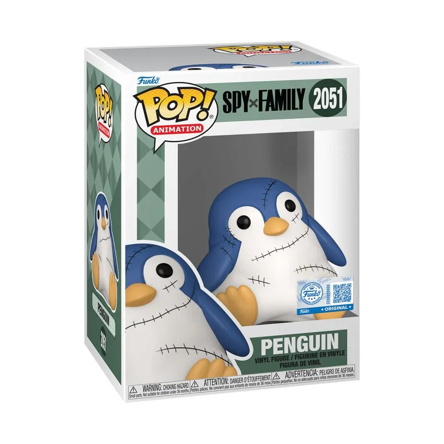 Spy x Family - Pingüino (con puntadas) Vinilo Pop! Exclusivo de EE. UU. [RS]
