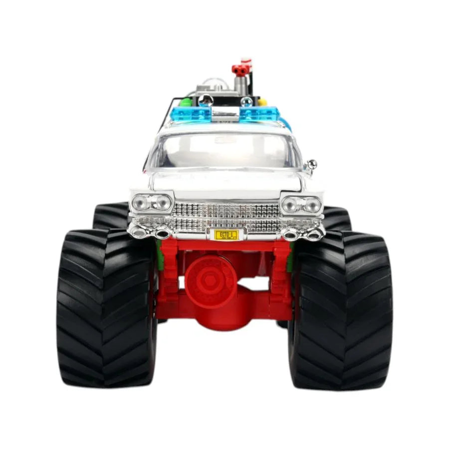 Cazafantasmas - Camión monstruo Ecto-1, vehículo de fundición a escala 1:24