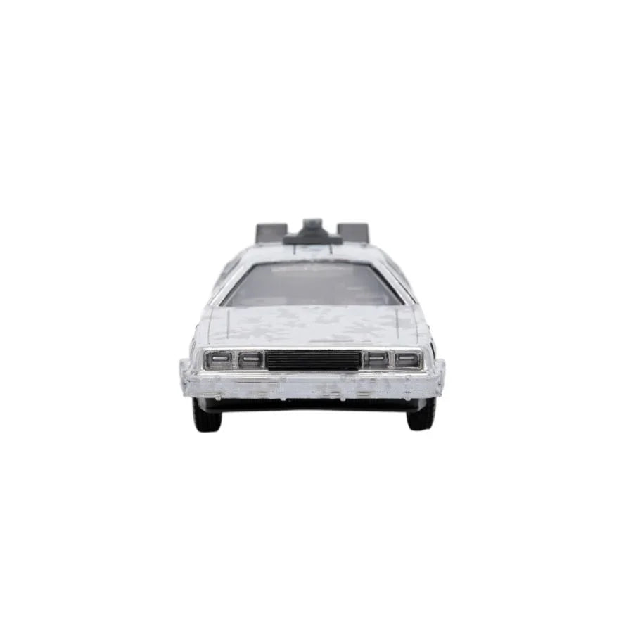 Back to the Future - Delorean (Frosted) 1:32 Scale Vehicle with Truck Box (SDCC Exclusive)