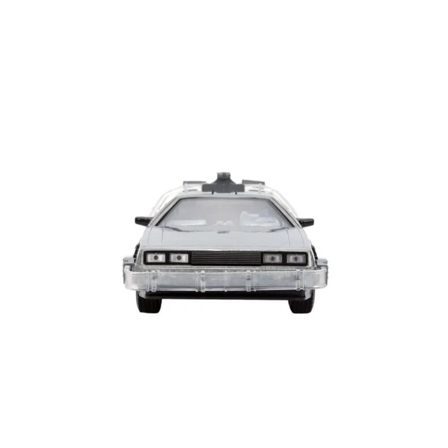 Back to the Future - Delorean 1:24 Scale Vehicle with Truck Box (SDCC Exclusive)