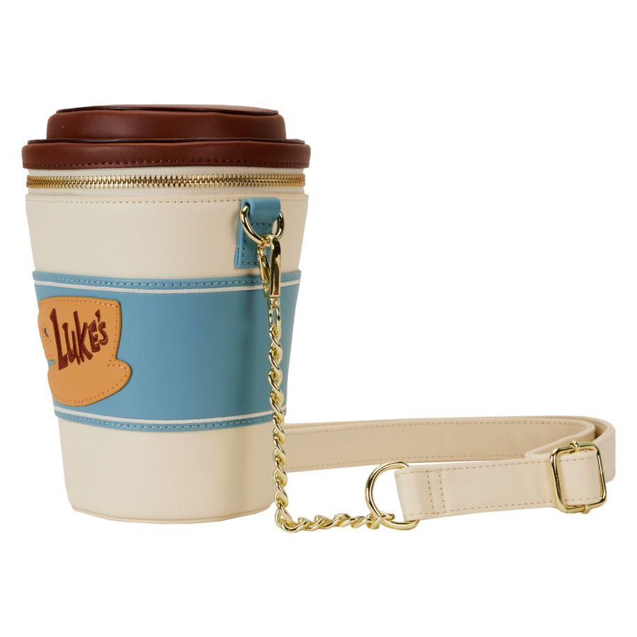 LOUGLGTB0003 Gilmore Girls - Luke's Diner To-Go Cup Crossbody - Loungefly - Titan Pop Culture
