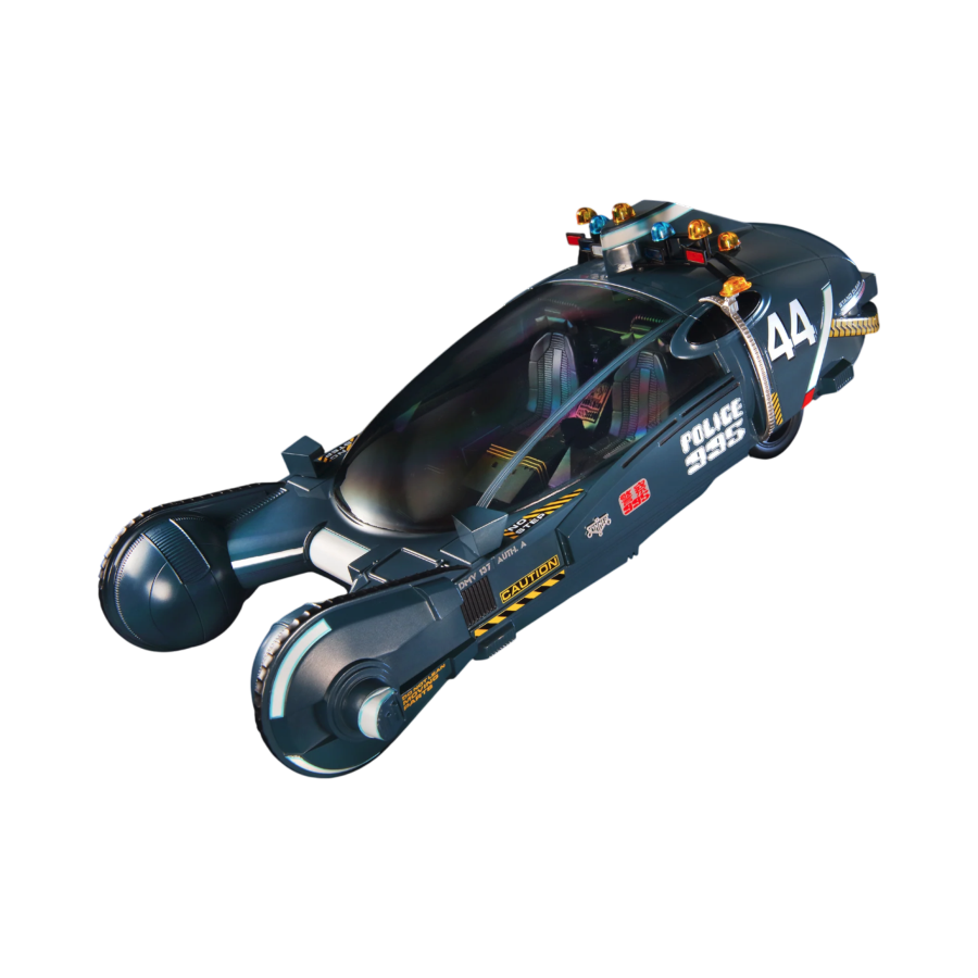 Blade Runner - Deckard's Police Spinner 11" Diecast Ship