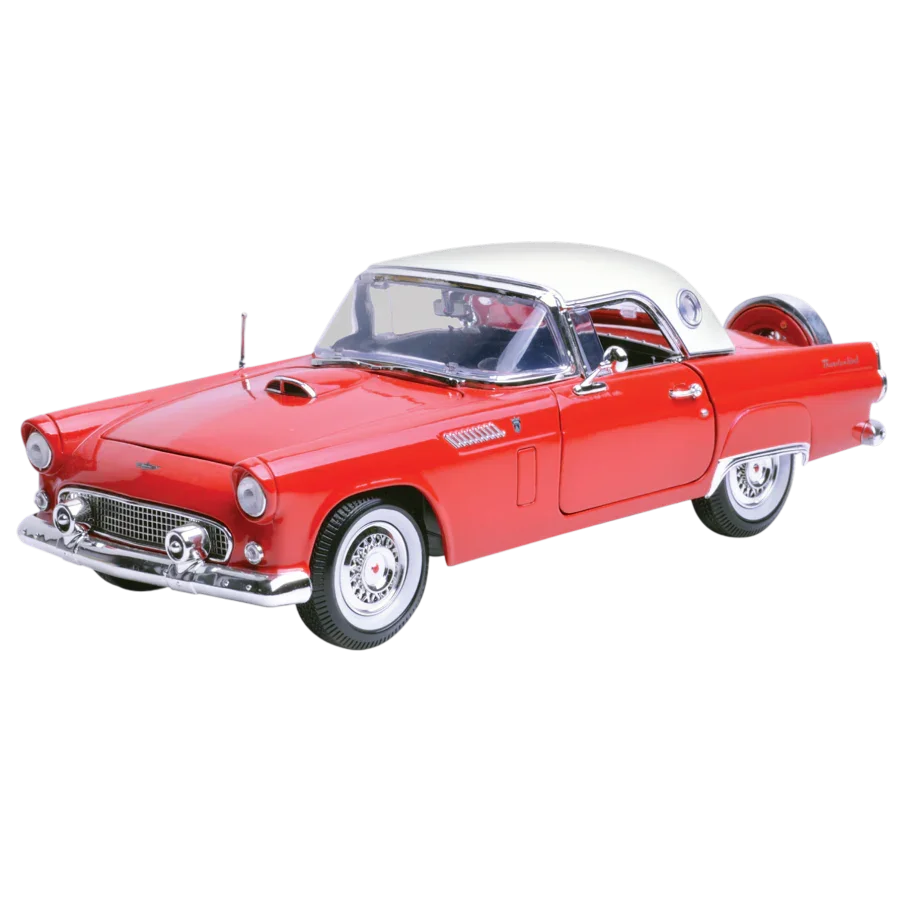 Timeless Legends - 1956 Ford Thunderbird (Hard Top) [Red] 1:18 Scale Diecast Vehicle