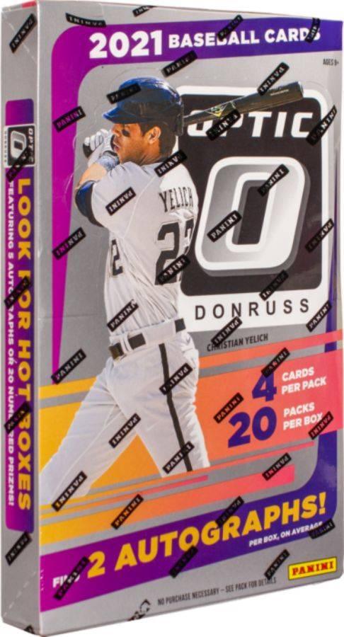MLB - 2021 Donruss Optic Baseball Cards Hobby Box (Display of 20)