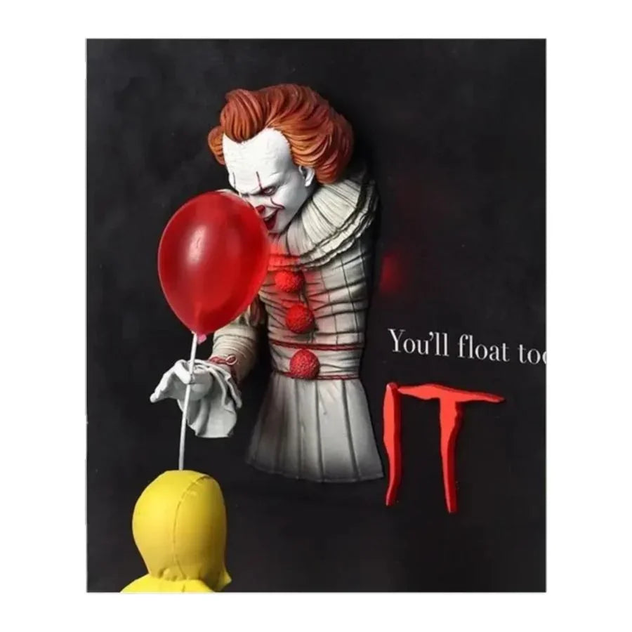 It (2017) - Pennywise & Georgie 3D Poster Figure