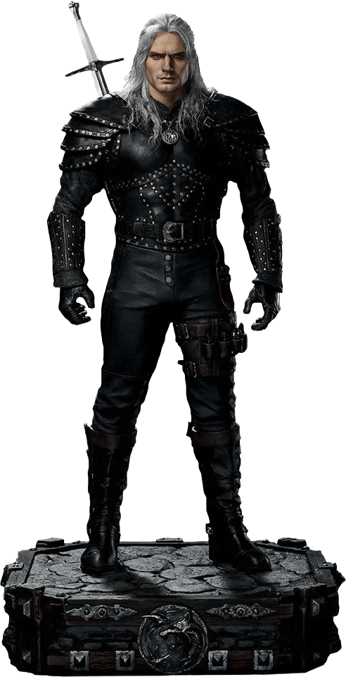 BLIBW-SS-21701 The Witcher (TV) - Geralt of Rivia 1:4 Scale Statue - Blitzway - Titan Pop Culture