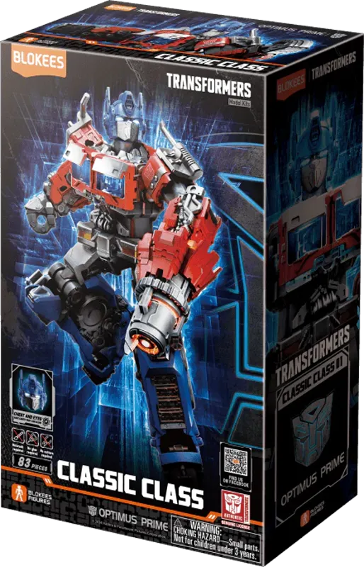 BLO71141 Transformers: Rise of the Beasts - Optimus Prime Classic Class Model Kit - Blokees - Titan Pop Culture