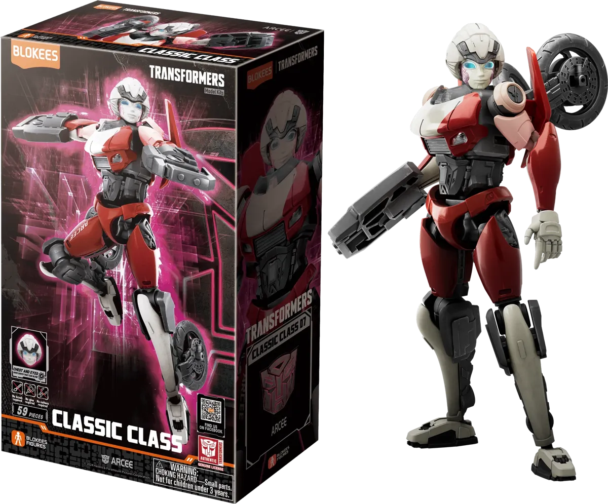 BLO71152 Transformers: Rise of the Beasts - Arcee Classic Class Model Kit - Blokees - Titan Pop Culture