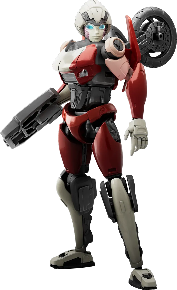 BLO71152 Transformers: Rise of the Beasts - Arcee Classic Class Model Kit - Blokees - Titan Pop Culture