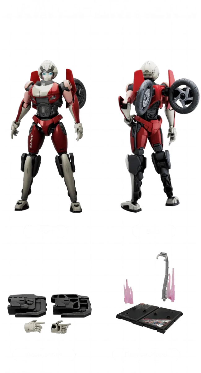 BLO71152 Transformers: Rise of the Beasts - Arcee Classic Class Model Kit - Blokees - Titan Pop Culture