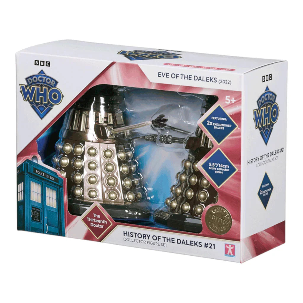 Doctor Who - Historia de los Daleks - Set de figuras coleccionables n.° 21