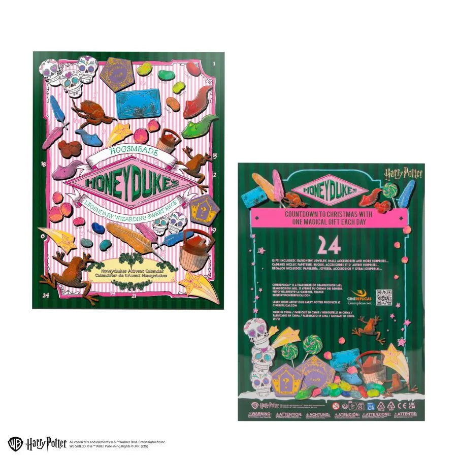 CINCR2109 Harry Potter - 2025 Honeydukes Advent Calendar - CineReplicas - Titan Pop Culture