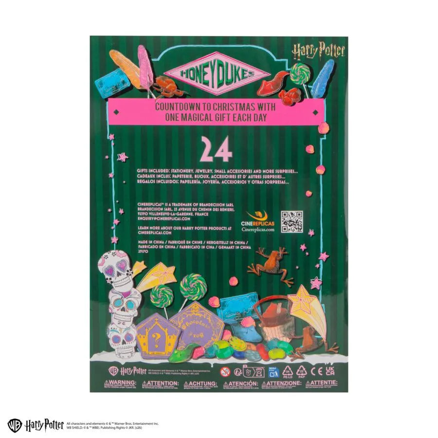 CINCR2109 Harry Potter - 2025 Honeydukes Advent Calendar - CineReplicas - Titan Pop Culture