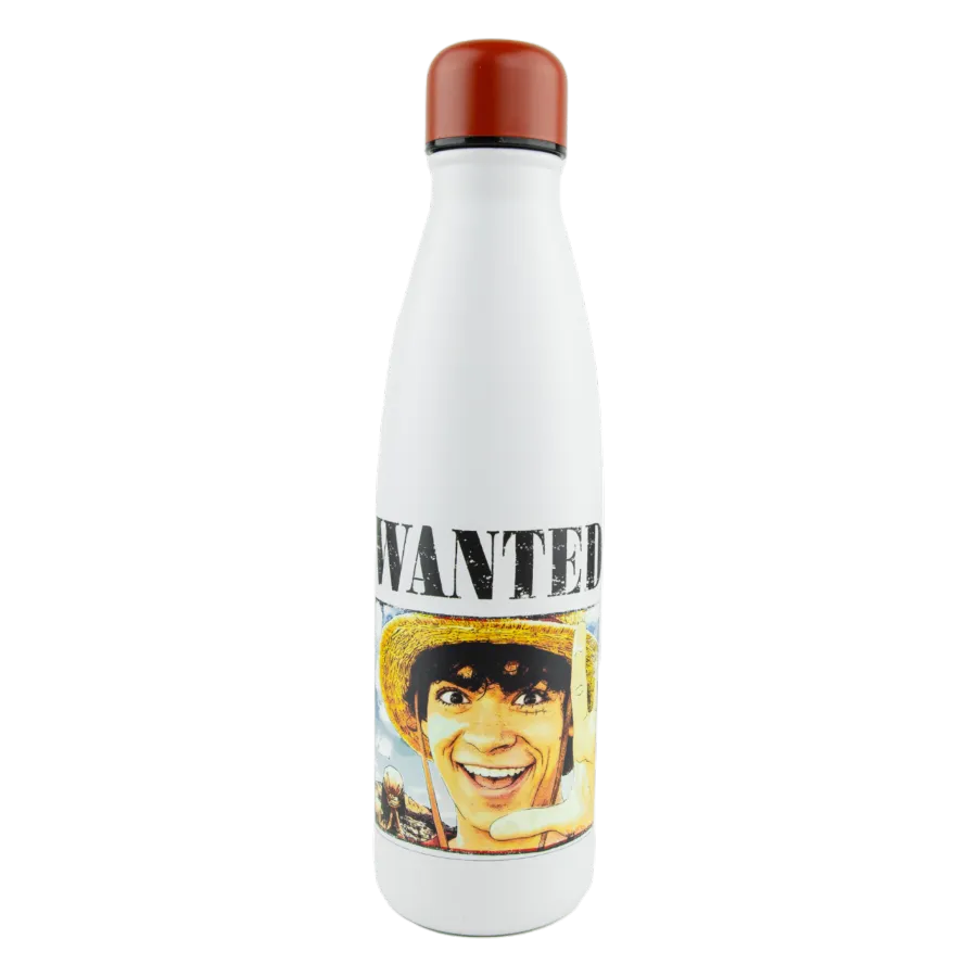 CINCR4092 One Piece (2023) - Wanted Luffy Water Bottle - CineReplicas - Titan Pop Culture