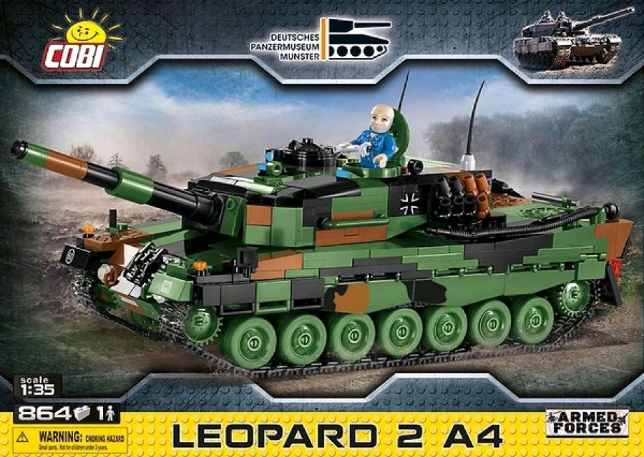 COB2618 Armed Forces - Leopard 2 A4 (864 pieces) - Cobi - Titan Pop Culture