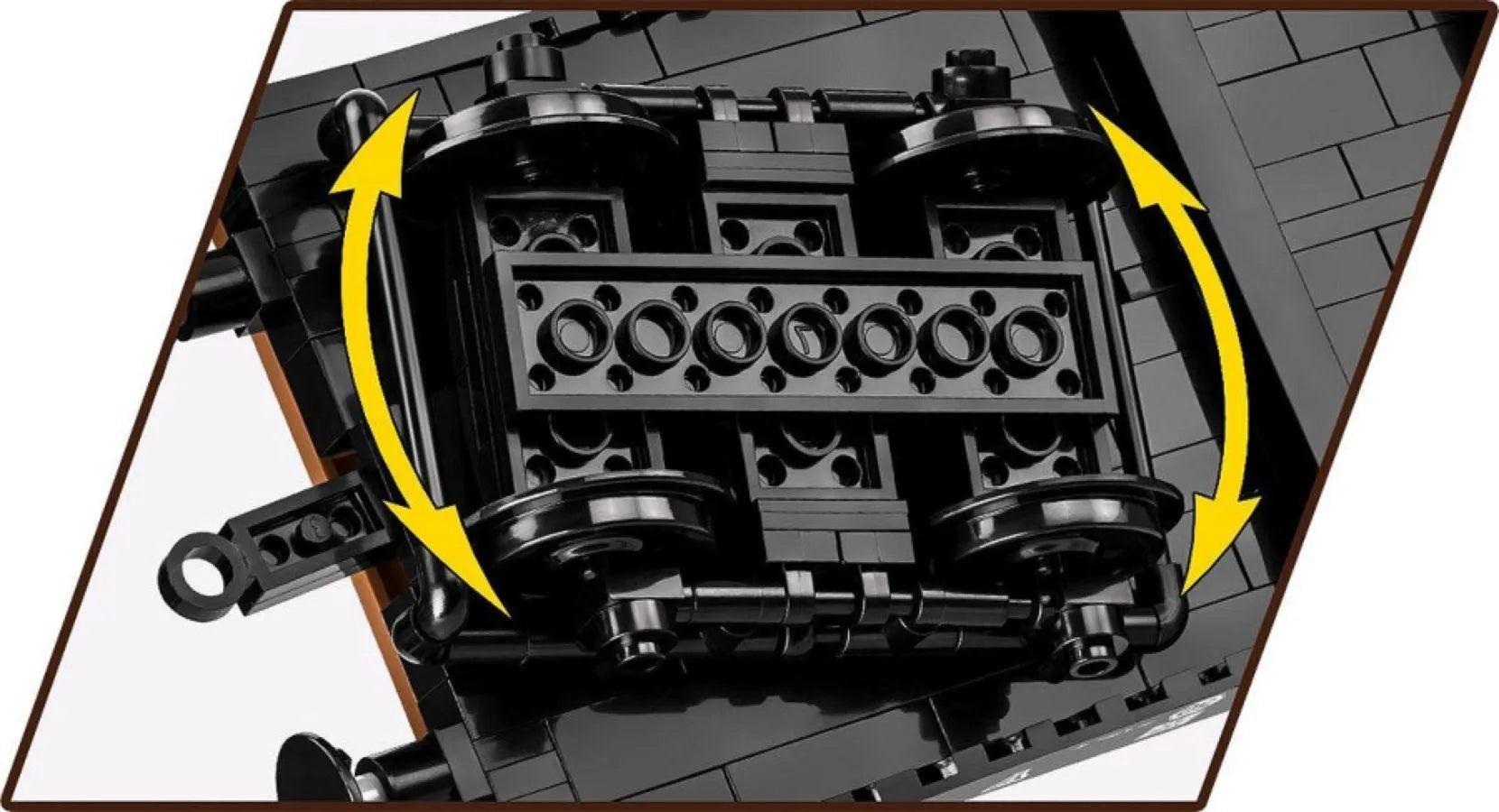 COB6284 Trains - Schwerer Plattwormwagen Type Ssys 1:35 Scale [424 Pcs] - Cobi - Titan Pop Culture