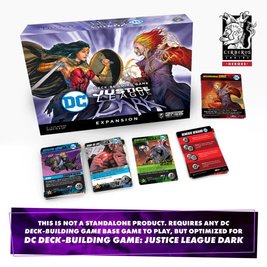 DC Comics - Justice League Dark Deck-Building Game [Expansion Set]