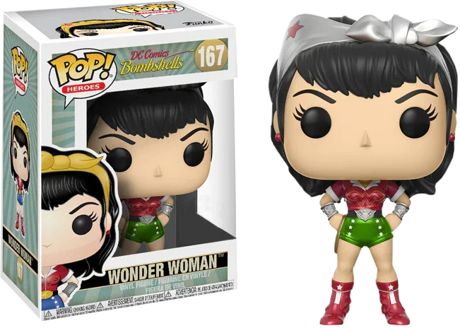 DC Comics Bombshells - Wonder Woman Holiday US Exclusive Pop! Vinyl