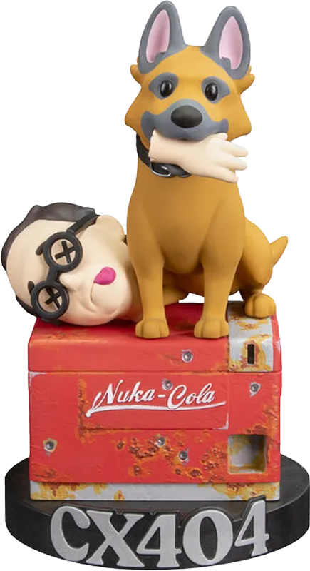 DHC3016-645 Fallout (TV) - CX404 & Wilzig (Head) 8'' Stylised Figure - Dark Horse Comics - Titan Pop Culture