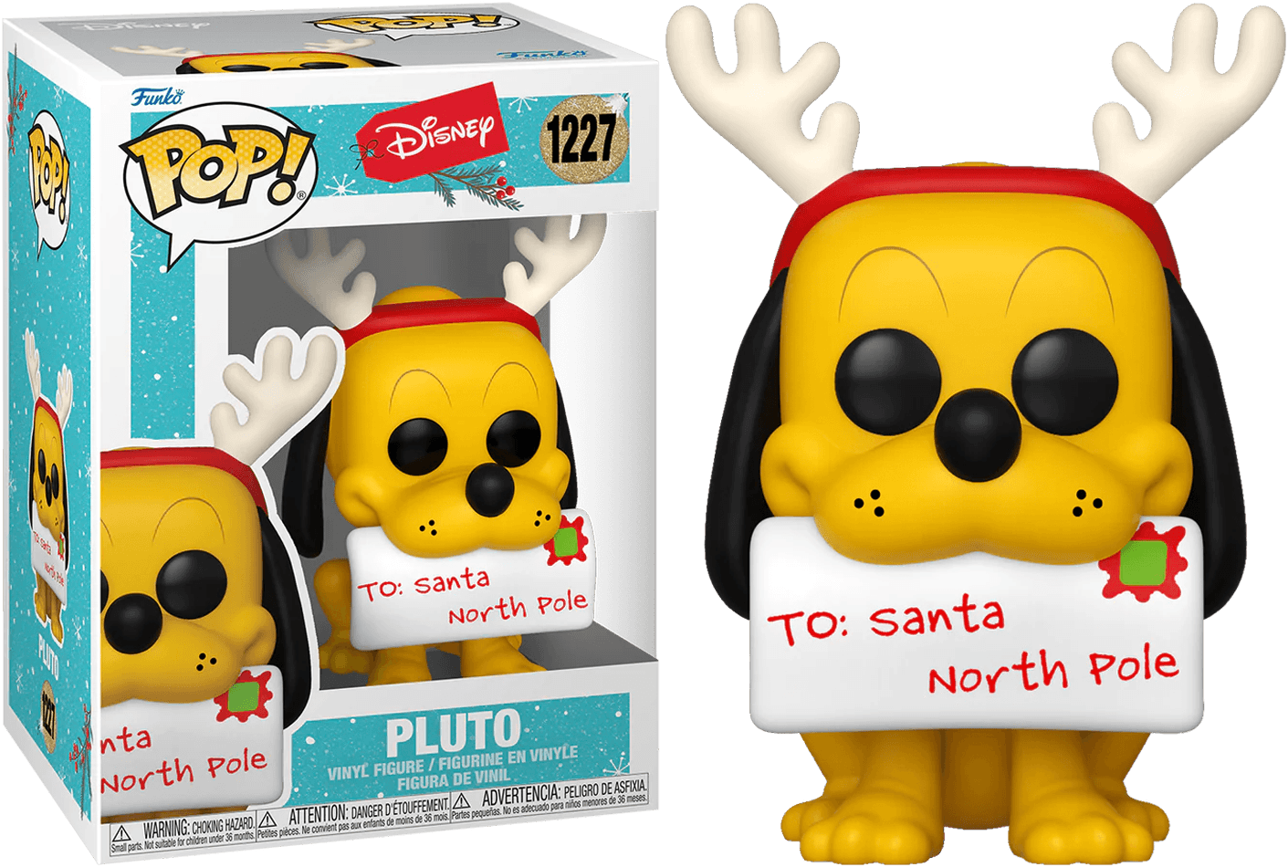 Disney - Pluto Holiday Pop! Vinyl Pop! Vinyl by Funko | Titan Pop Culture