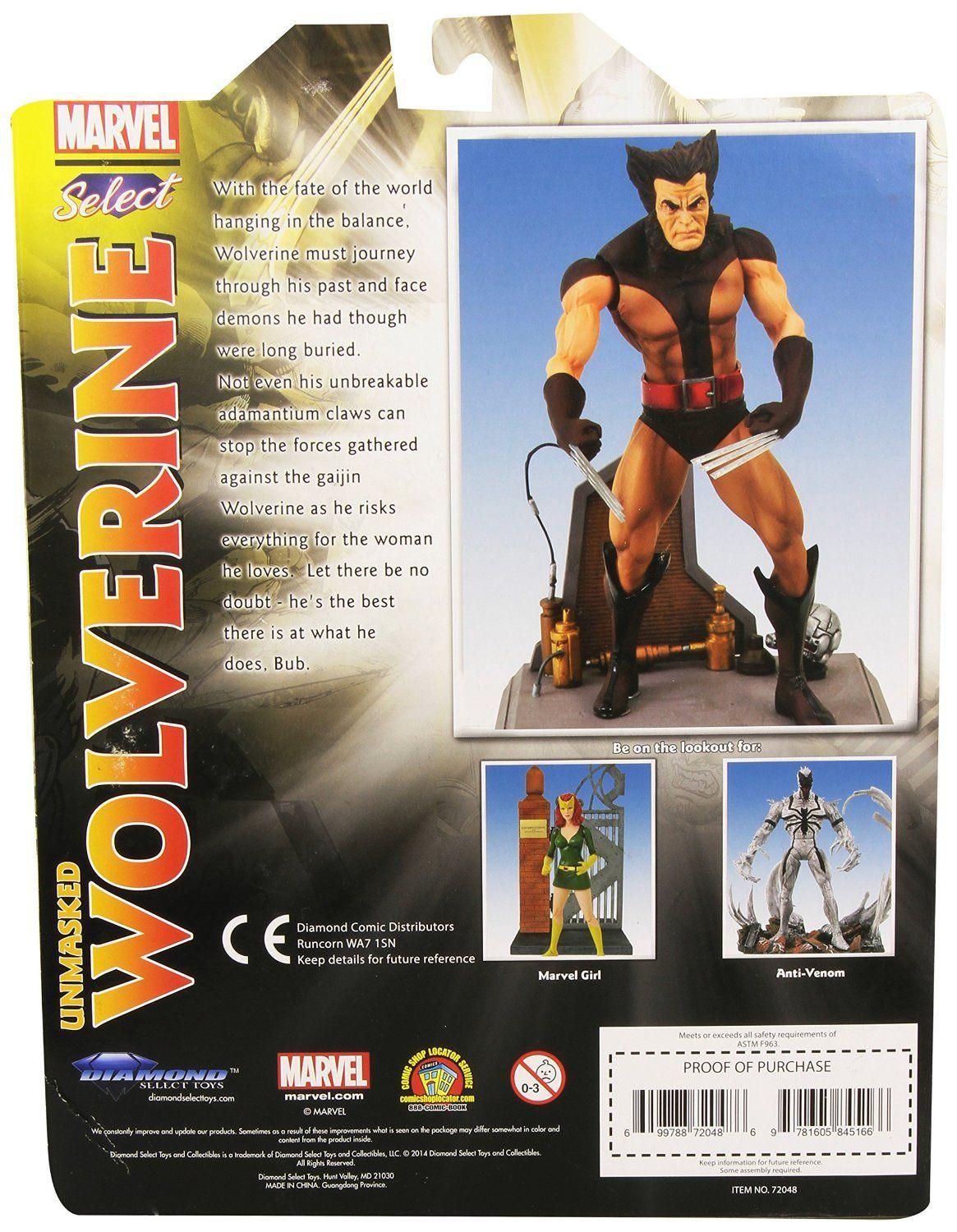 DSTFEB098176 Wolverine - Brown Wolverine UM Action Figure - Diamond Select Toys - Titan Pop Culture