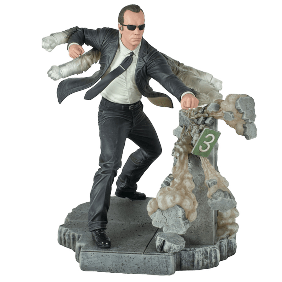 DSTJUN232493 The Matrix - Agent Smith Gallery PVC Statue - Diamond Select Toys - Titan Pop Culture